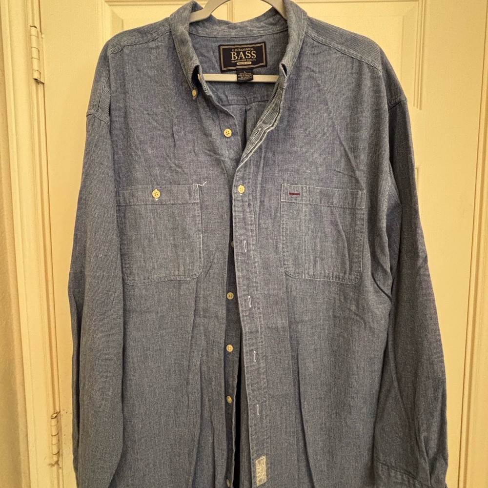 Bass Blue Men's Shirt